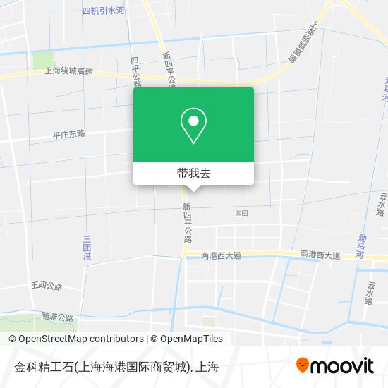 金科精工石(上海海港国际商贸城)地图