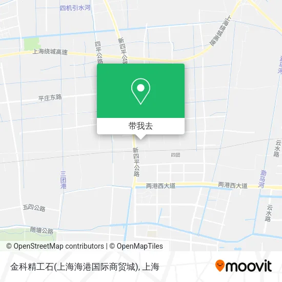 金科精工石(上海海港国际商贸城)地图