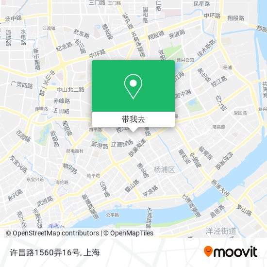 许昌路1560弄16号地图