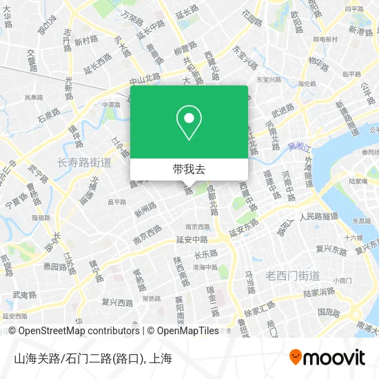 山海关路/石门二路(路口)地图