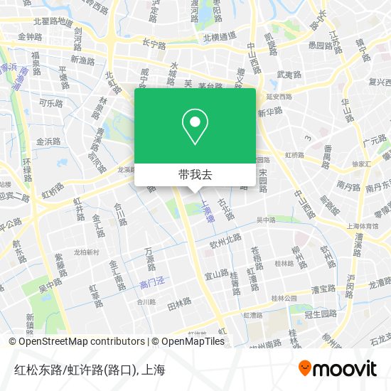 红松东路/虹许路(路口)地图