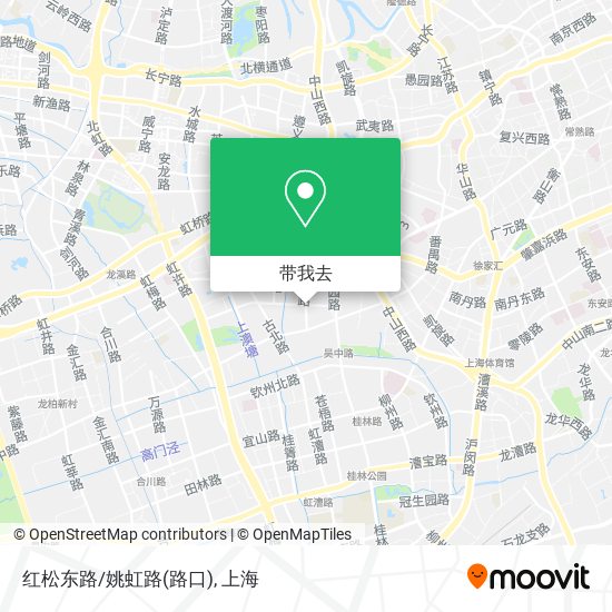 红松东路/姚虹路(路口)地图