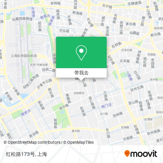 红松路173号地图
