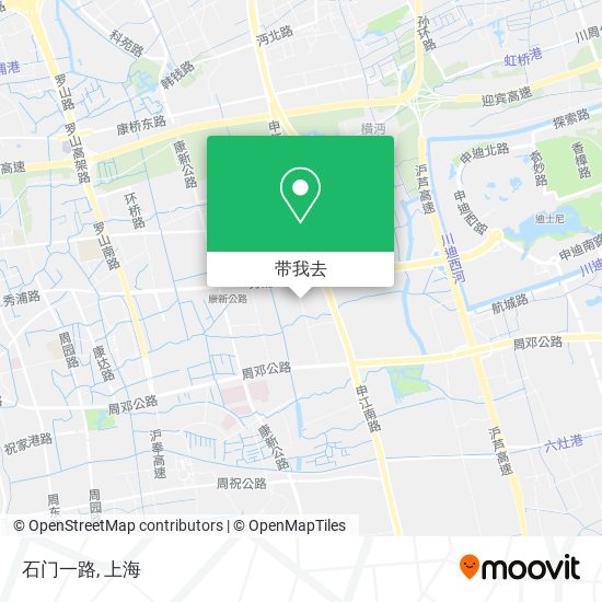 石门一路地图