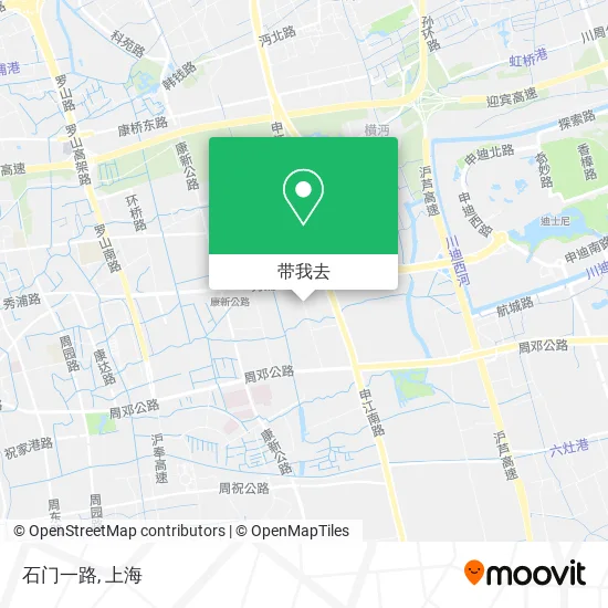 石门一路地图