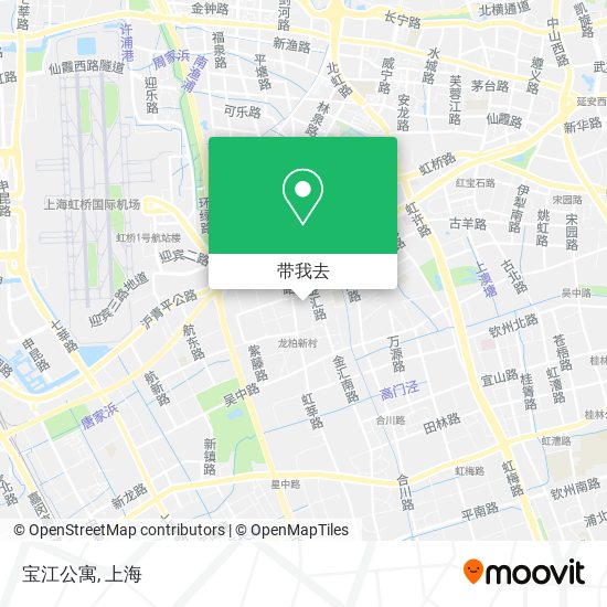 宝江公寓地图