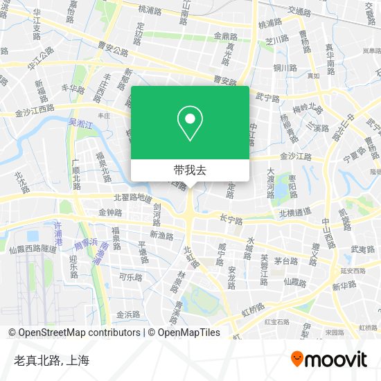 老真北路地图