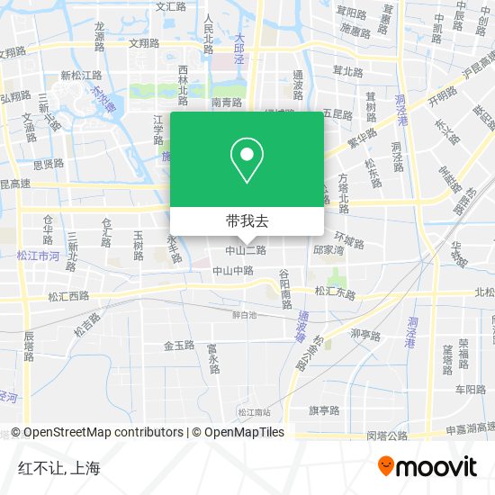 红不让地图