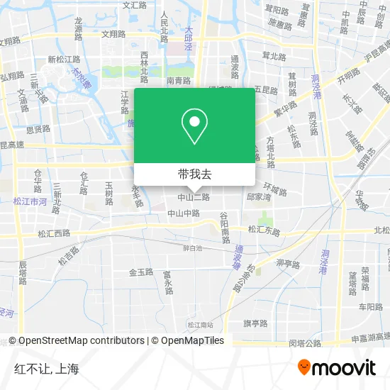 红不让地图