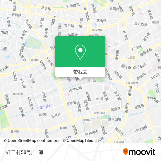 虹二村58号地图