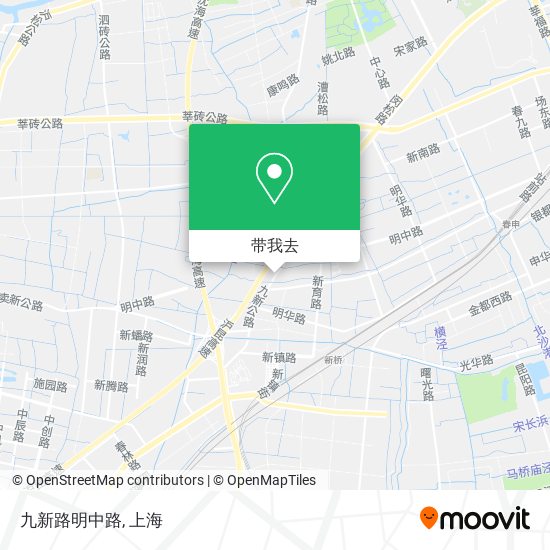 九新路明中路地图