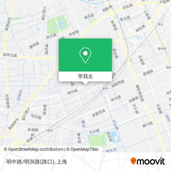 明中路/明兴路(路口)地图
