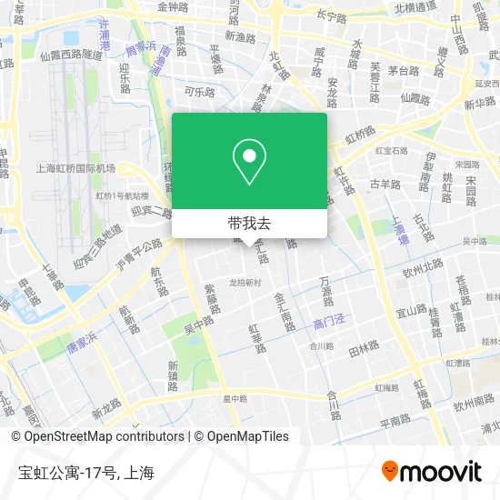 宝虹公寓-17号地图