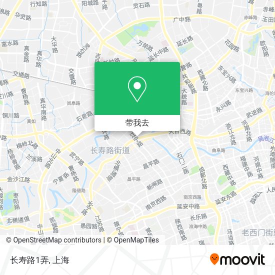 长寿路1弄地图