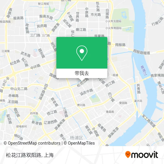 松花江路双阳路地图