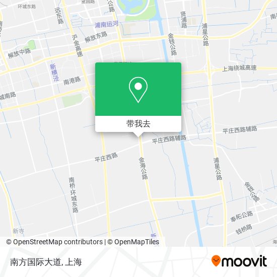 南方国际大道地图