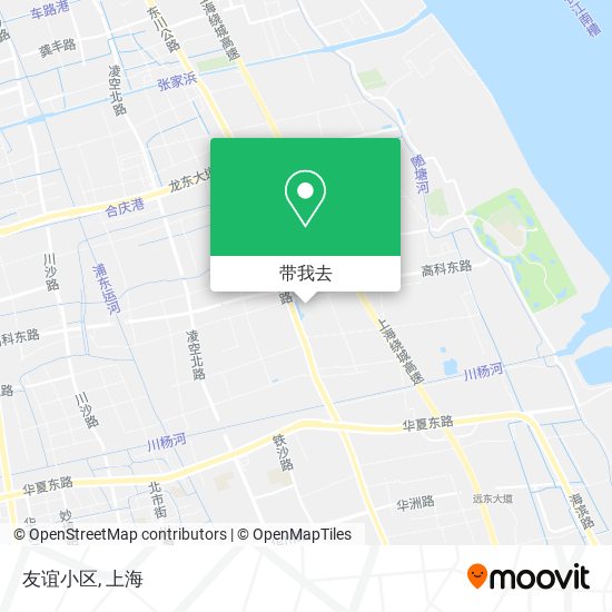 友谊小区地图