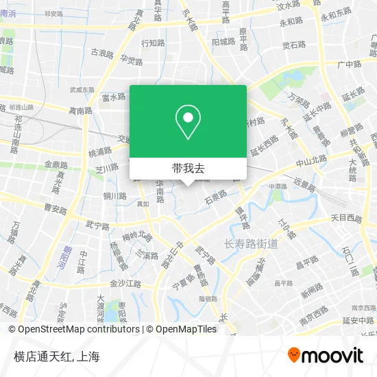 横店通天红地图