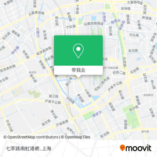 七莘路南虹港桥地图