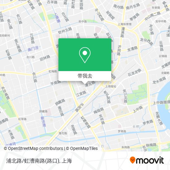 浦北路/虹漕南路(路口)地图