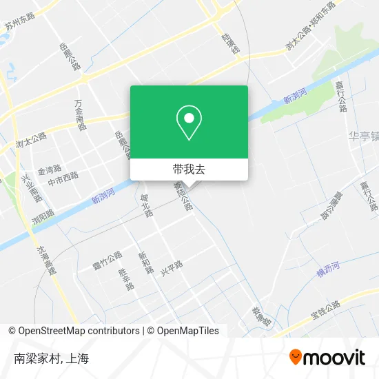 南梁家村地图