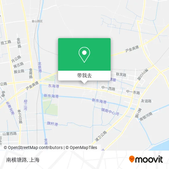 南横塘路地图