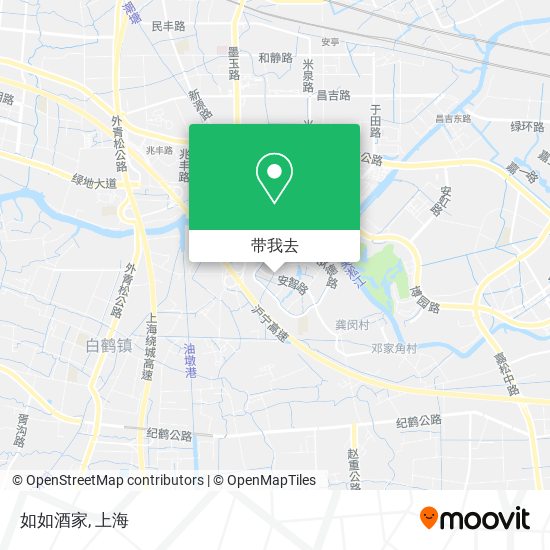 如如酒家地图