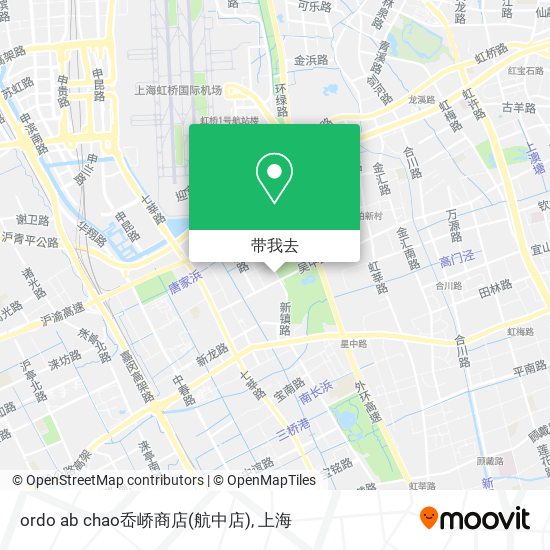 ordo ab chao岙峤商店(航中店)地图