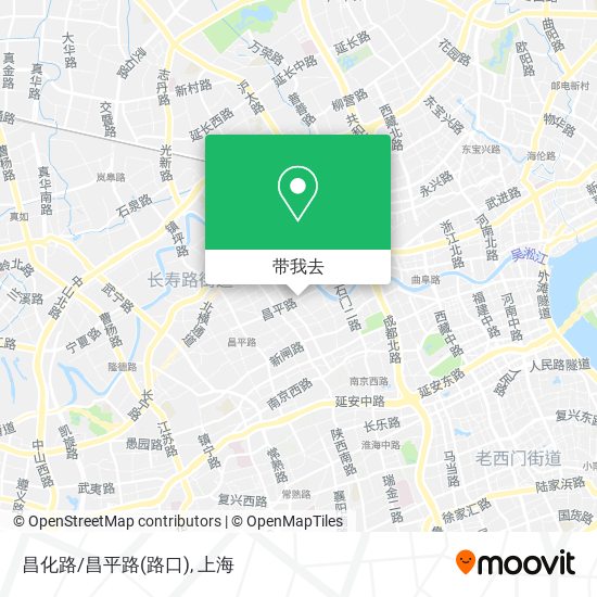昌化路/昌平路(路口)地图
