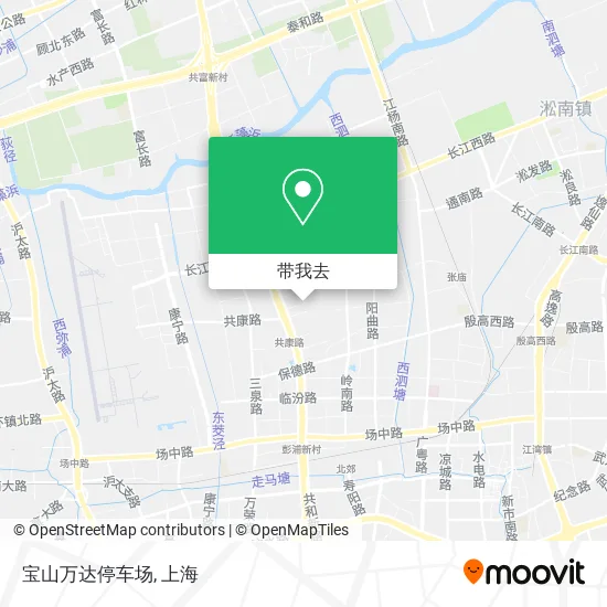 宝山万达停车场地图