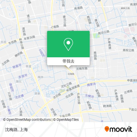 沈梅路地图