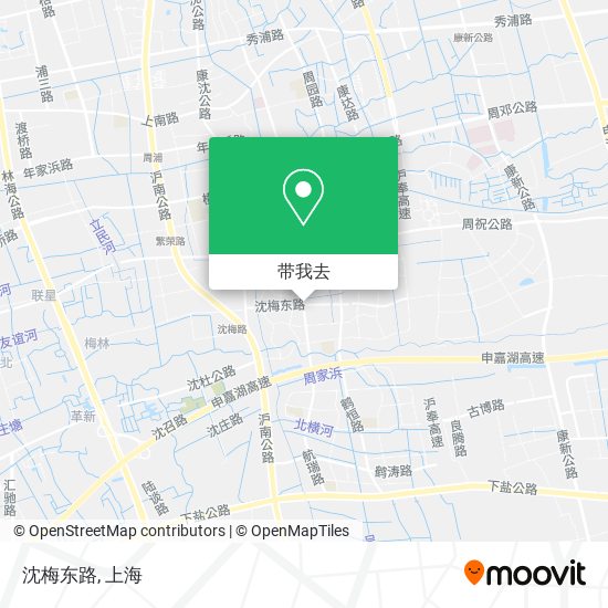 沈梅东路地图