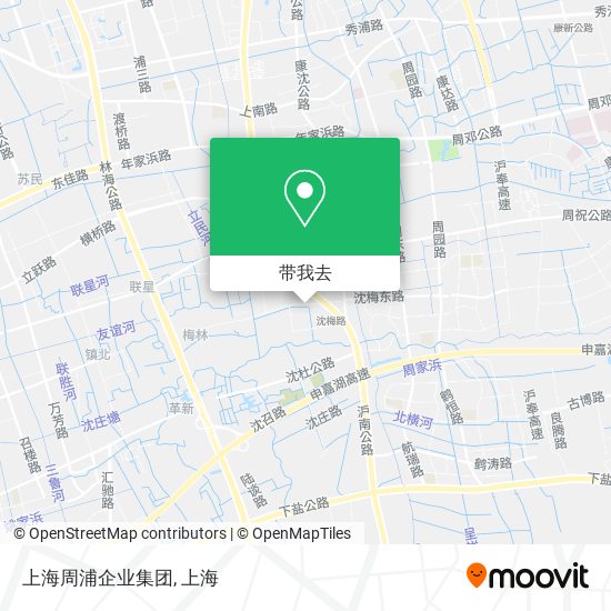 上海周浦企业集团地图
