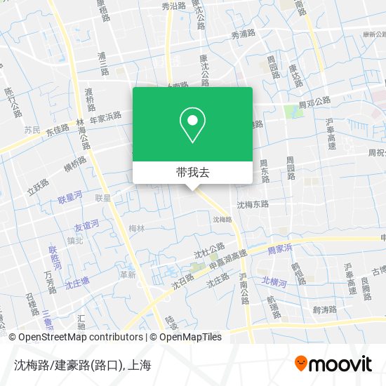 沈梅路/建豪路(路口)地图