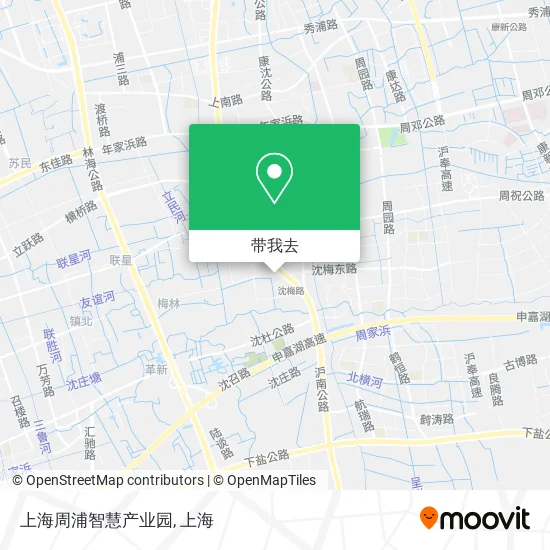 上海周浦智慧产业园地图