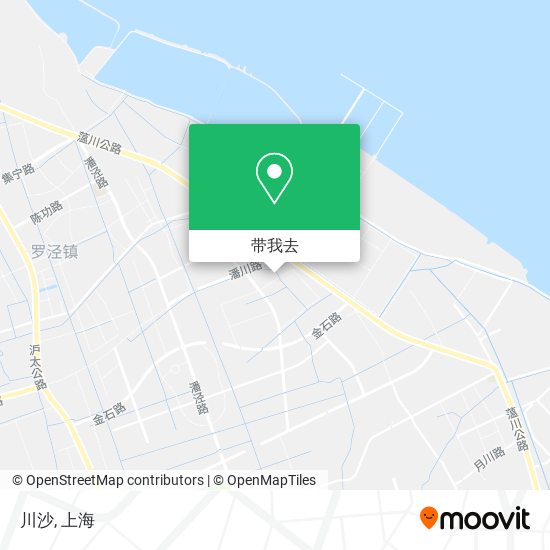 川沙地图