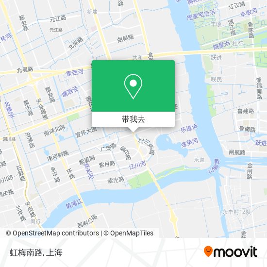 虹梅南路地图