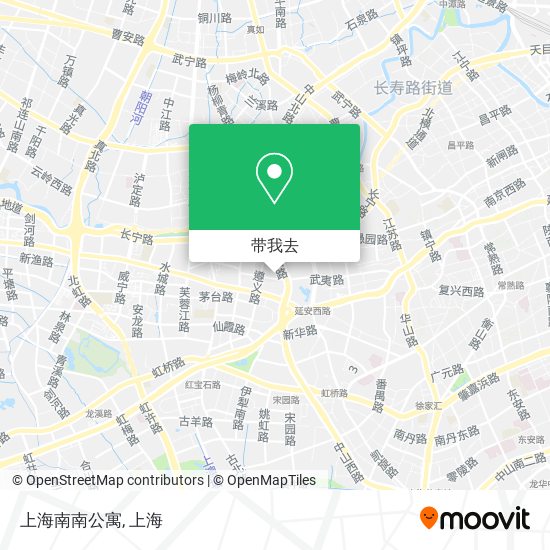 上海南南公寓地图
