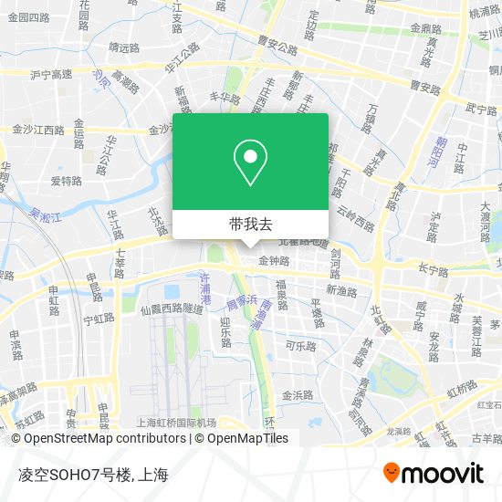 凌空SOHO7号楼地图