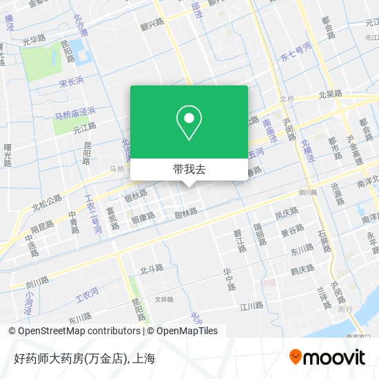 好药师大药房(万金店)地图