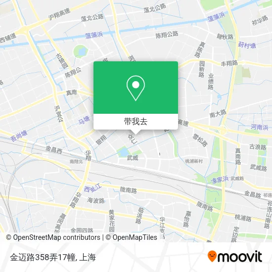 金迈路358弄17幢地图