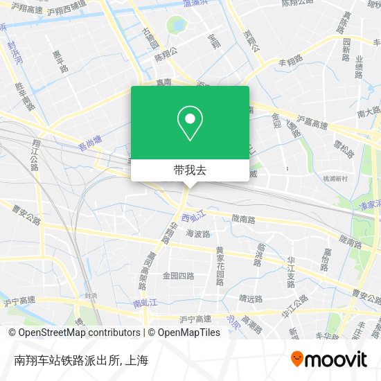 南翔车站铁路派出所地图