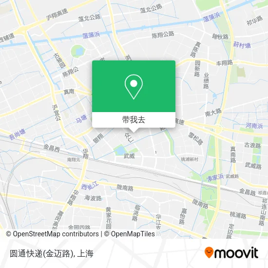圆通快递(金迈路)地图