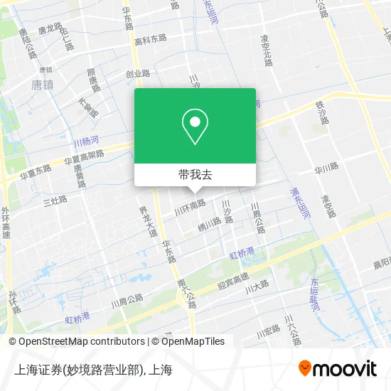上海证券(妙境路营业部)地图