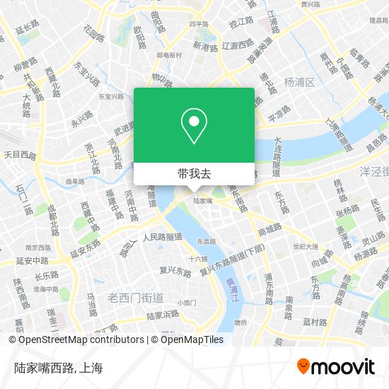 陆家嘴西路地图