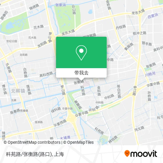 科苑路/张衡路(路口)地图