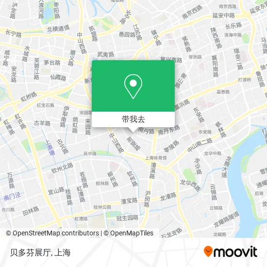 贝多芬展厅地图