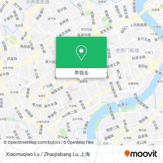 Xiaomuqiao Lu / Zhaojiabang Lu地图