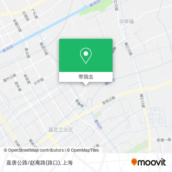 嘉唐公路/赵庵路(路口)地图