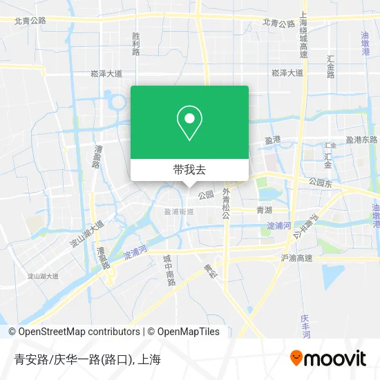 青安路/庆华一路(路口)地图